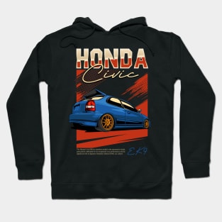 Civic EK9 Lover Hoodie